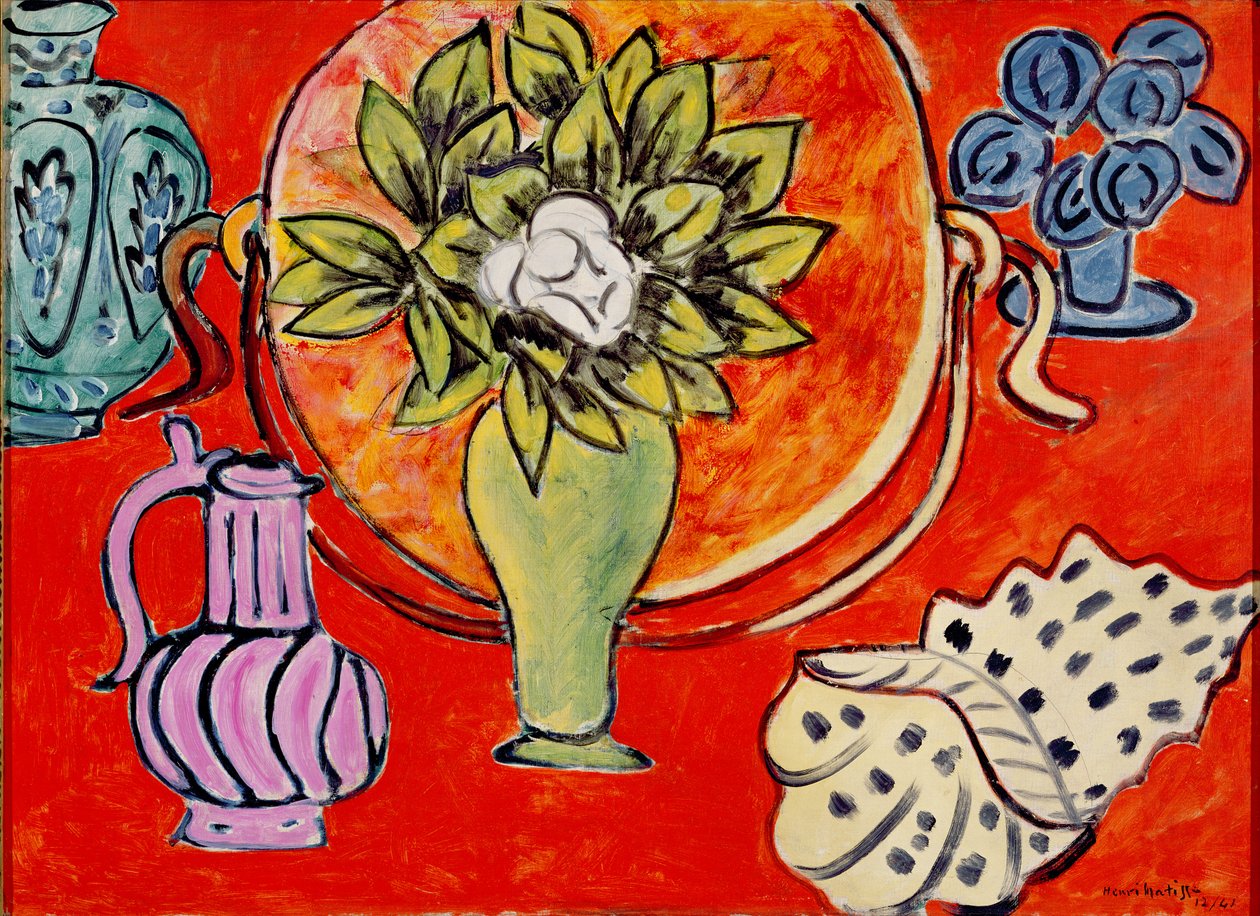 Martwa natura z magnolią autorstwa Henri Matisse