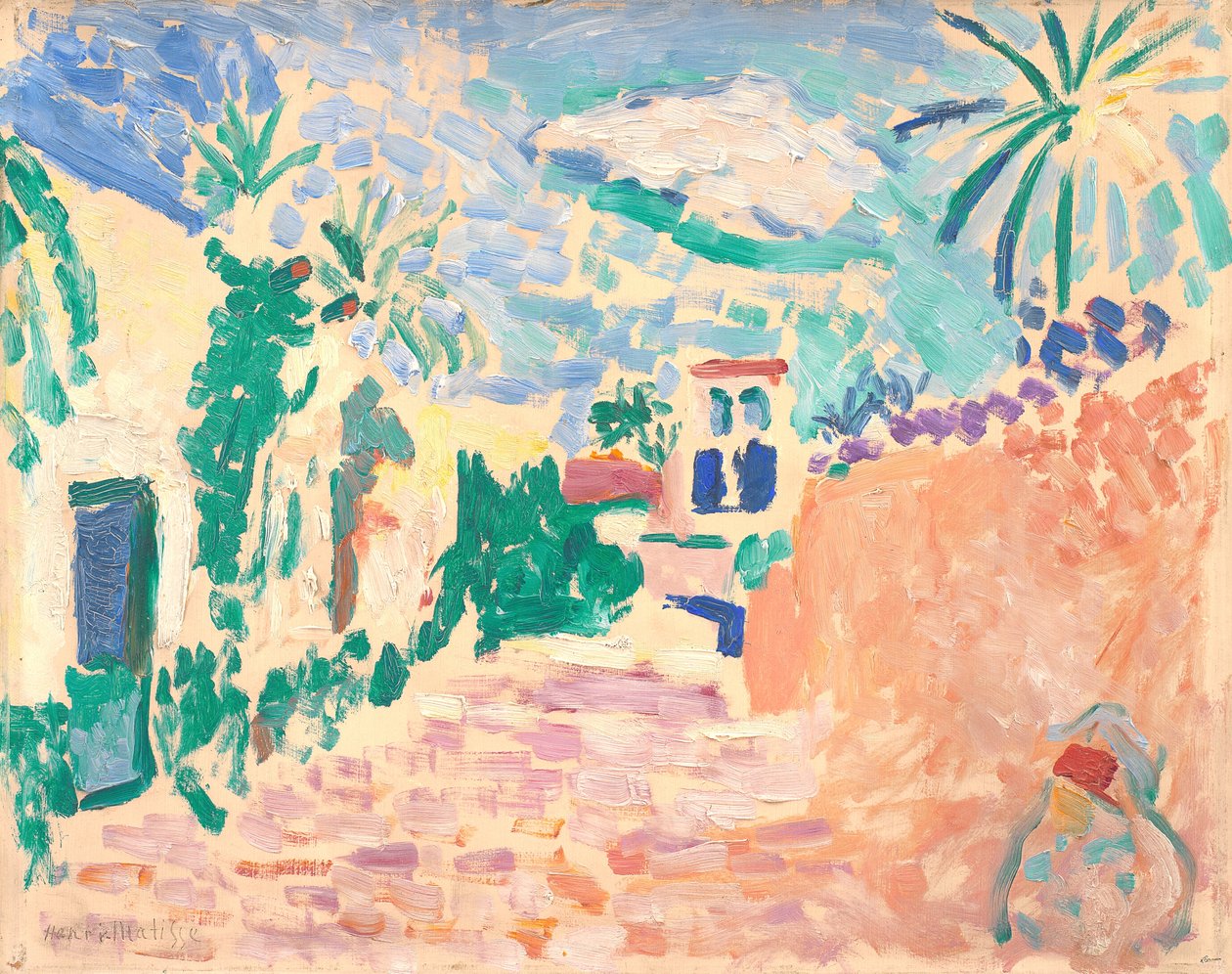 Ulica w Biskrze, Algieria autorstwa Henri Matisse
