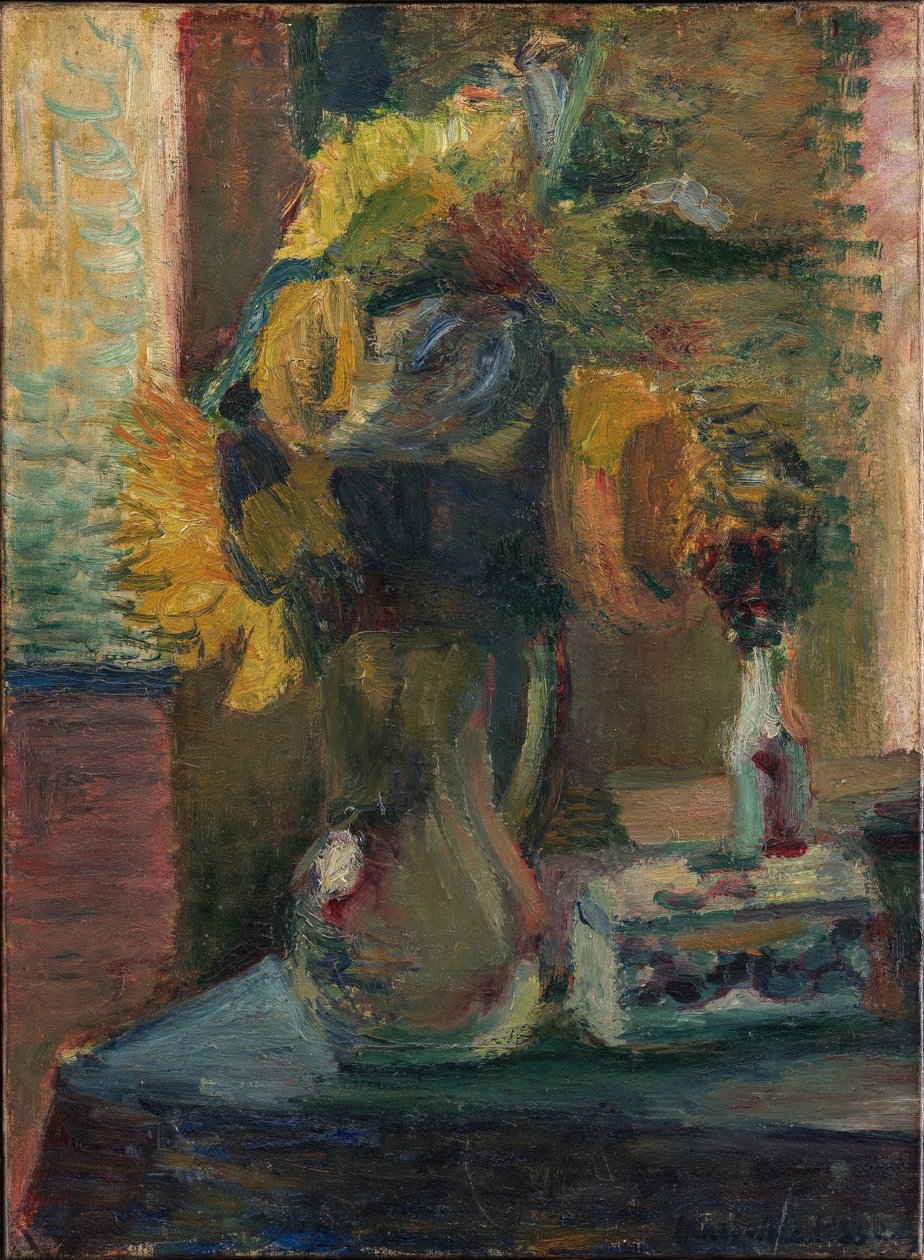 Słoneczniki w wazonie autorstwa Henri Matisse