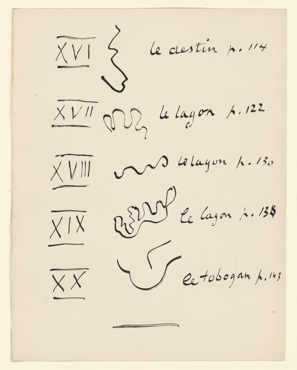 Spis ilustracji 4. Z książki „Jazz”. Str. 152 autorstwa Henri Matisse