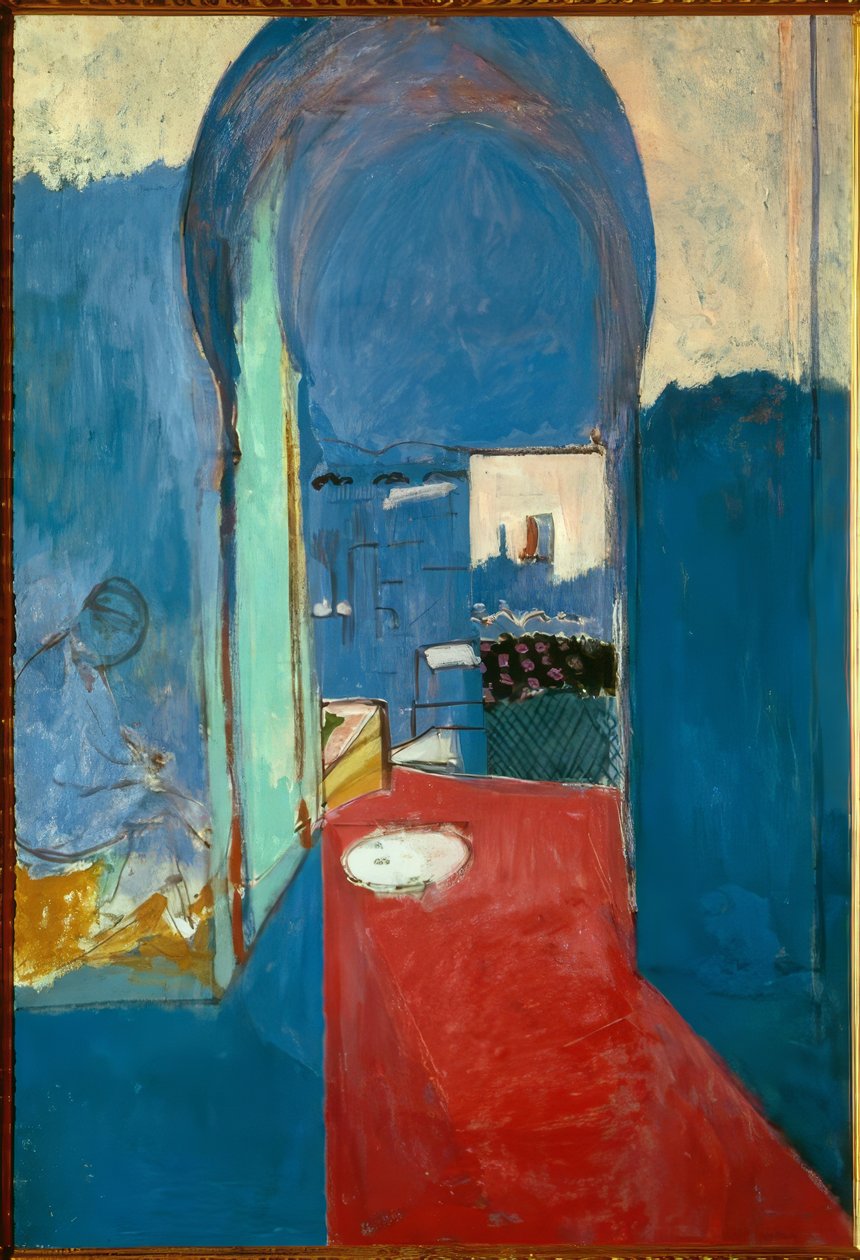 Tanger - wejście do Kaszby autorstwa Henri Matisse