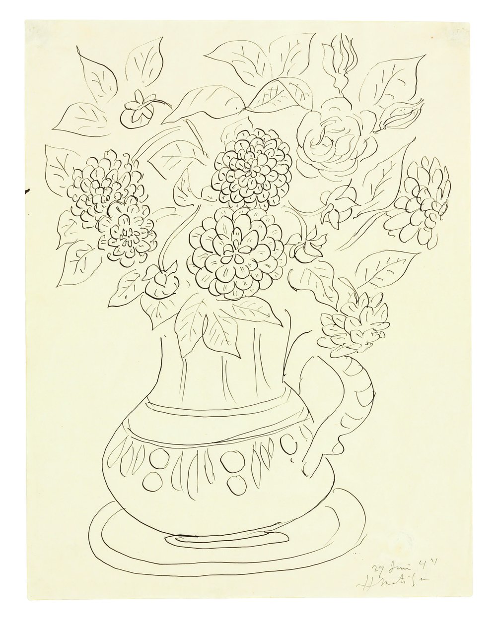 Bukiet autorstwa Henri Matisse