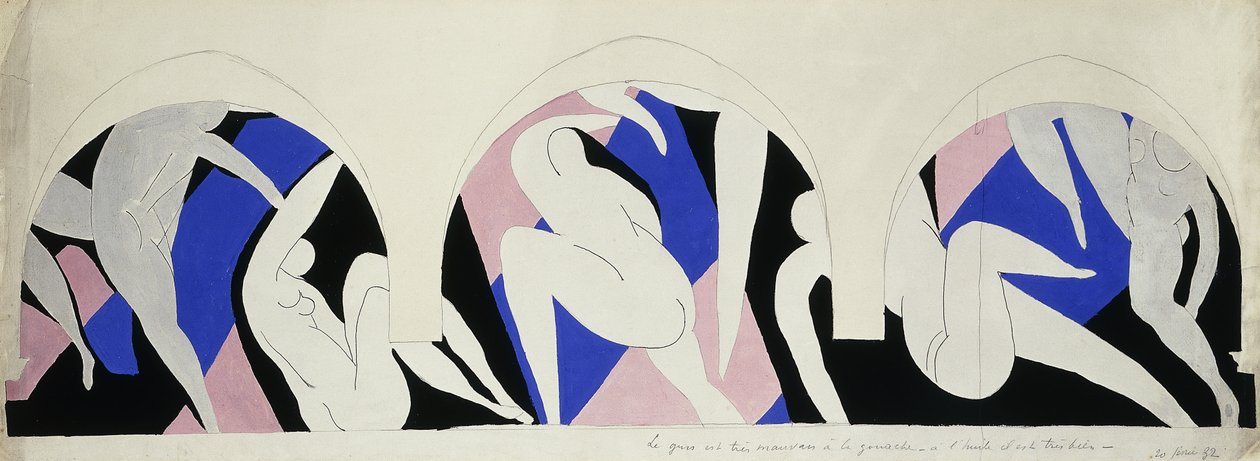 Taniec I; La Danse I autorstwa Henri Matisse