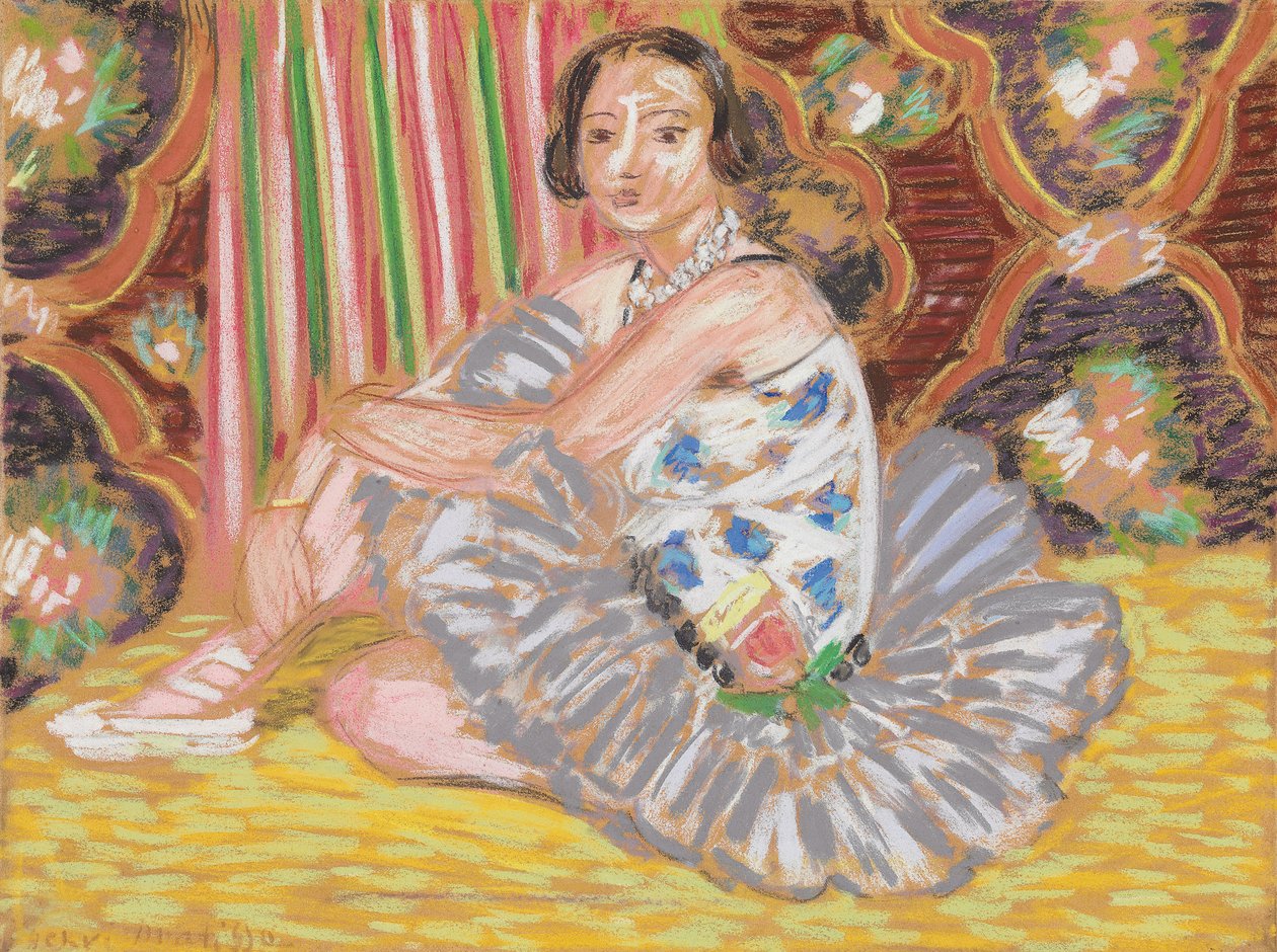 Tancerka; La Danseuse autorstwa Henri Matisse