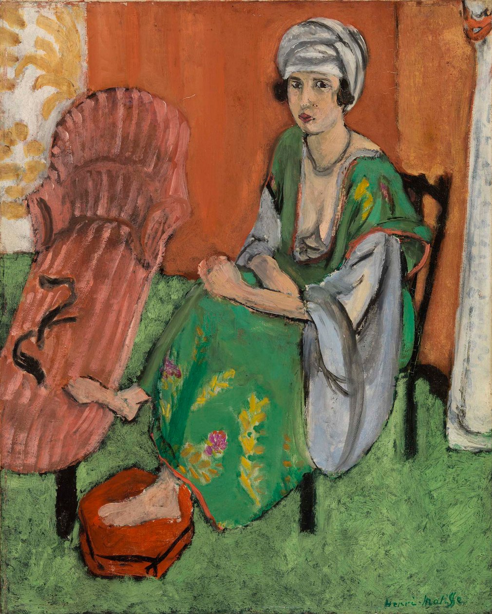 Zielona sukienka (La Robe verte) autorstwa Henri Matisse