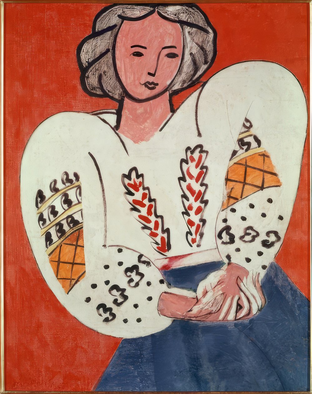 Rumuńska bluzka autorstwa Henri Matisse