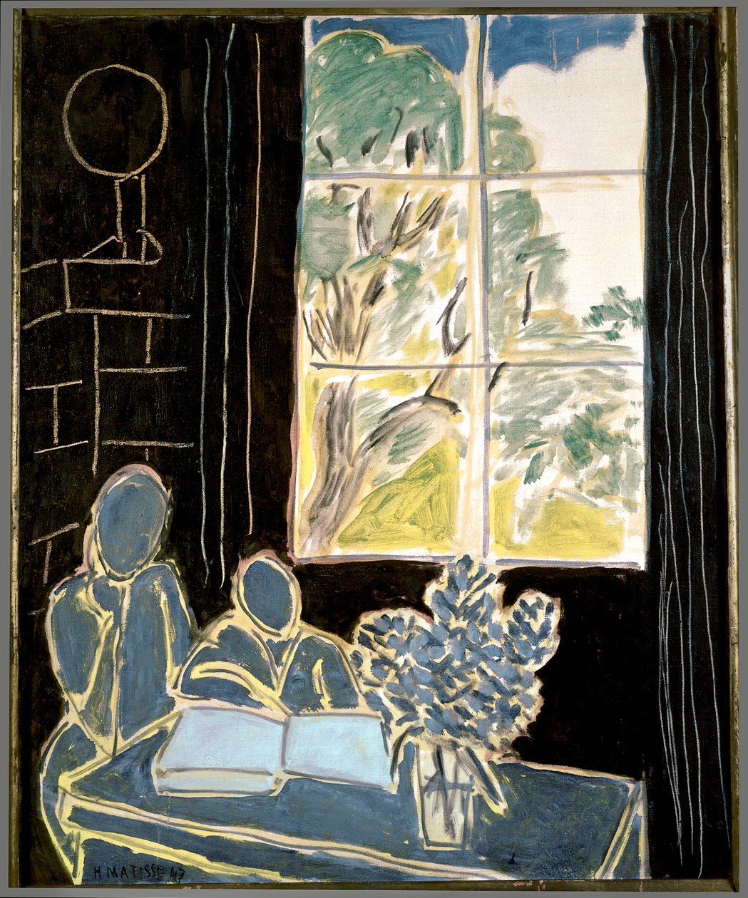 Cisza mieszkająca w domach autorstwa Henri Matisse