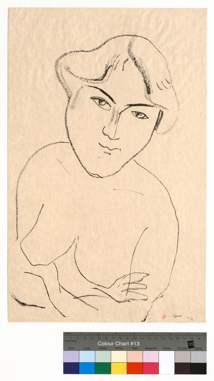 Tors ze skrzyżowanymi ramionami autorstwa Henri Matisse