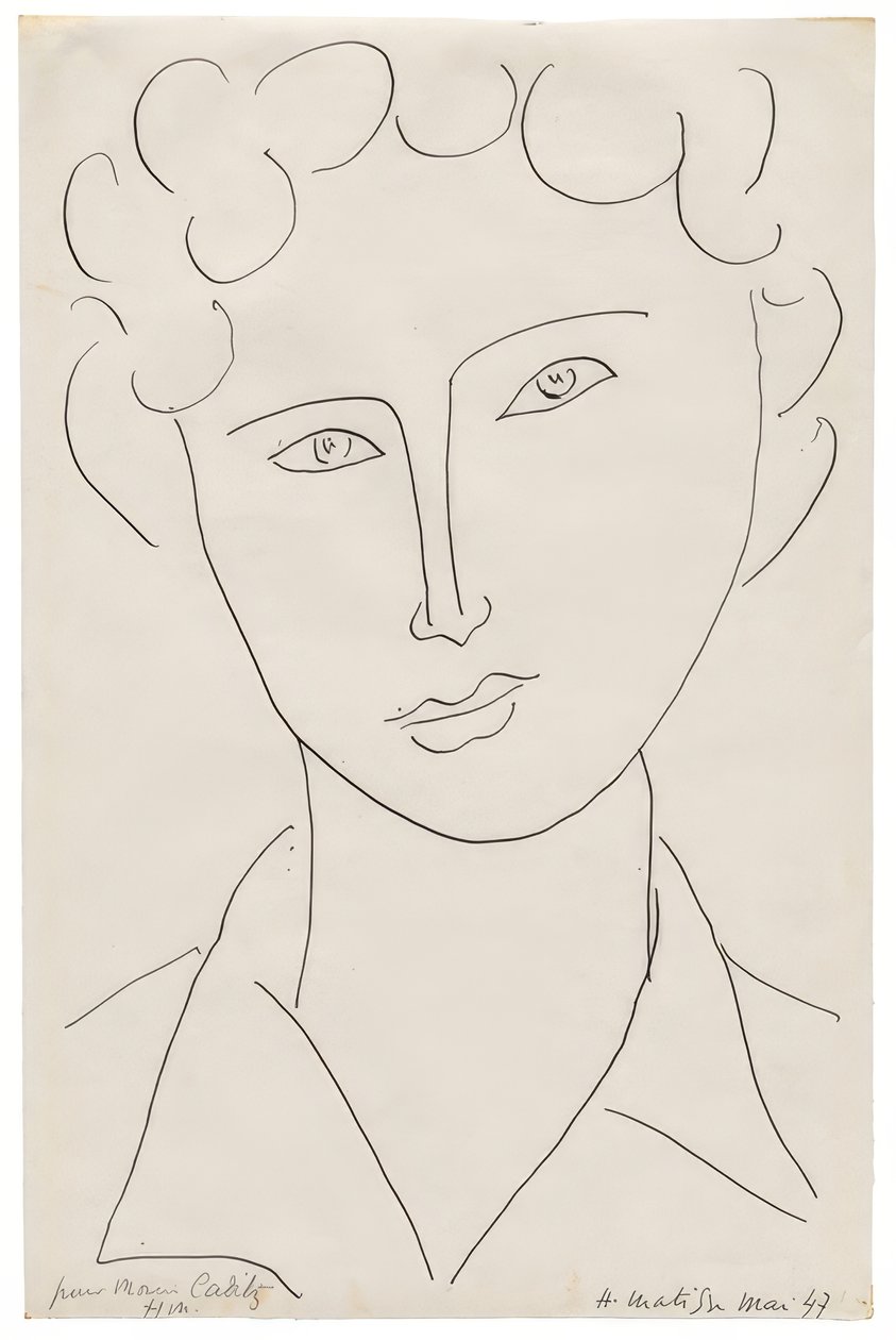 Bez tytułu autorstwa Henri Matisse