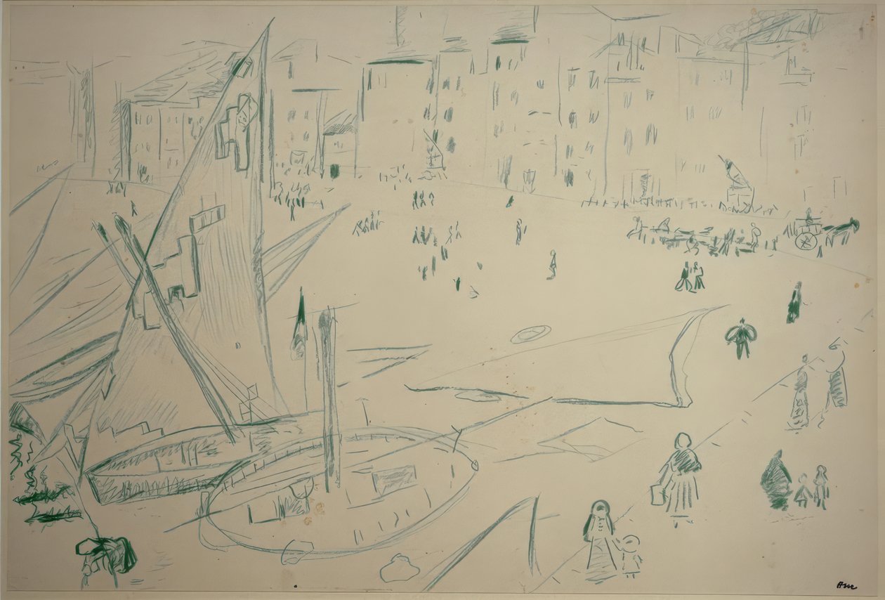 Widok z portu autorstwa Henri Matisse