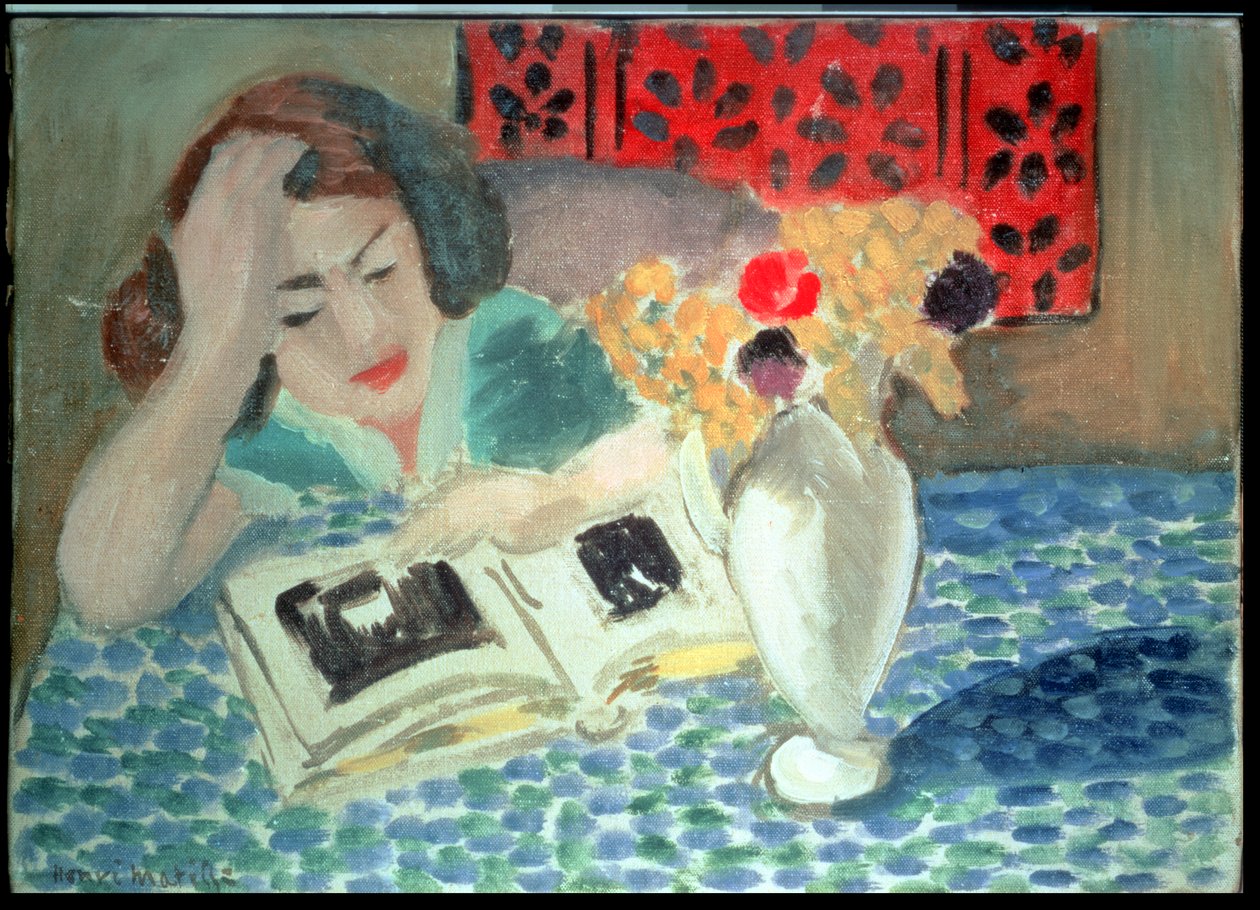 Kobieta czytająca (La Lecture) autorstwa Henri Matisse