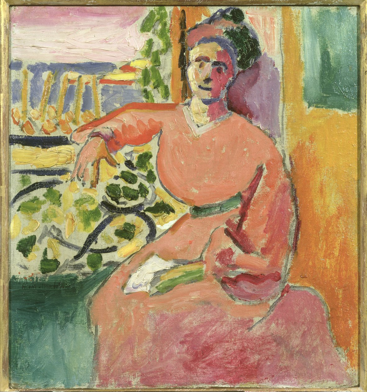 Kobieta w oknie autorstwa Henri Matisse