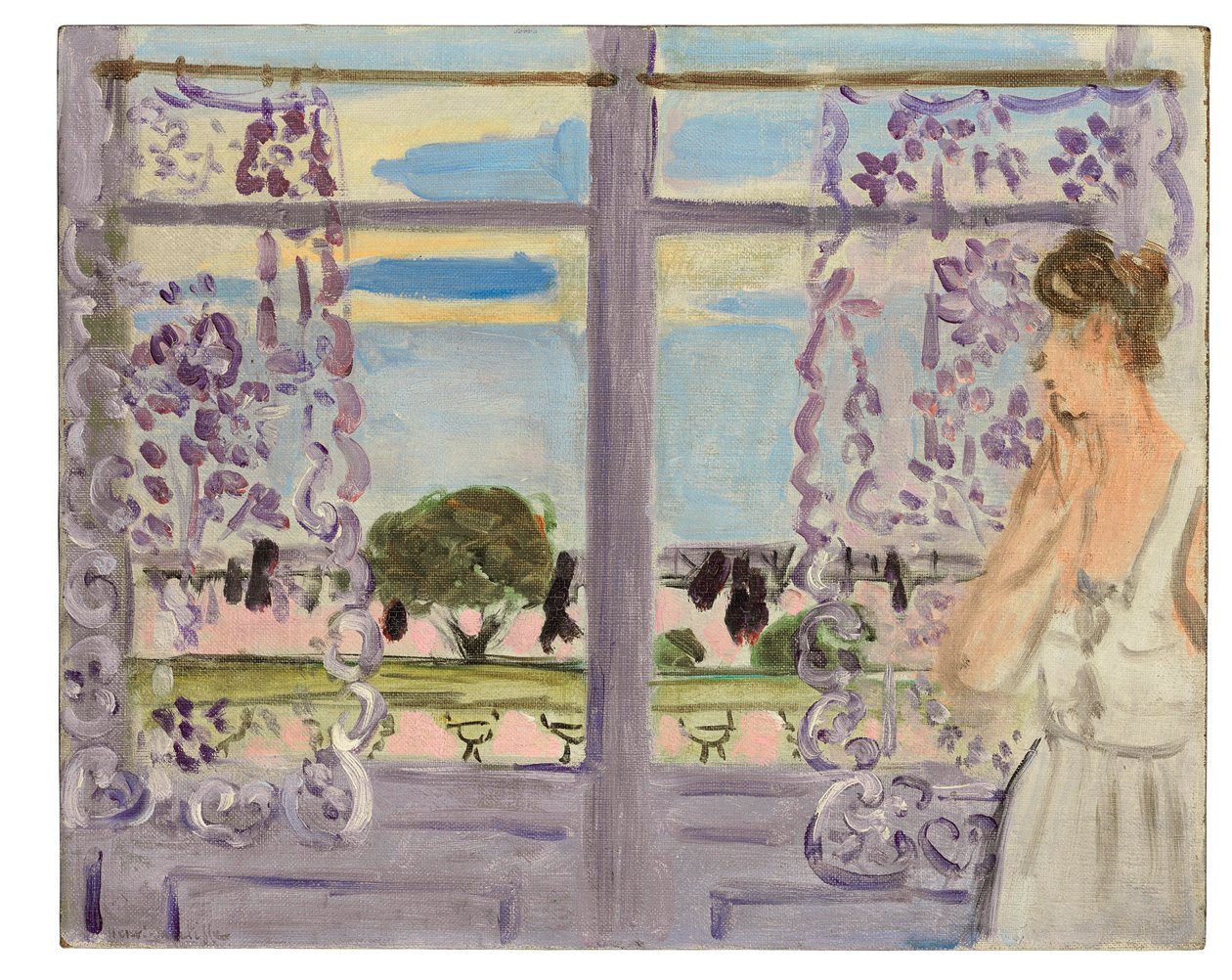 Kobieta przy oknie autorstwa Henri Matisse