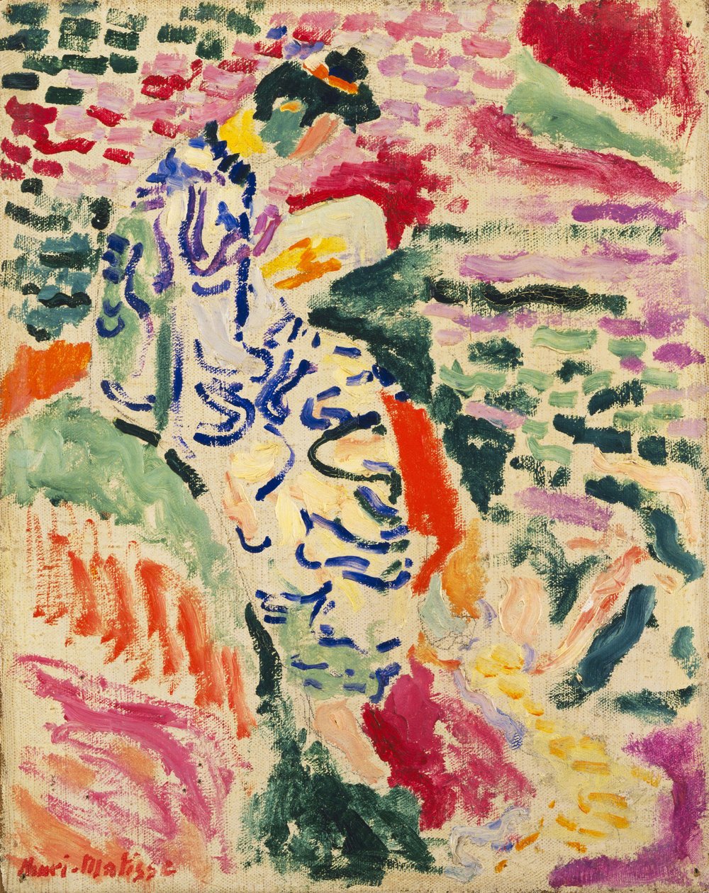 Kobieta nad wodą (La Japonaise) autorstwa Henri Matisse