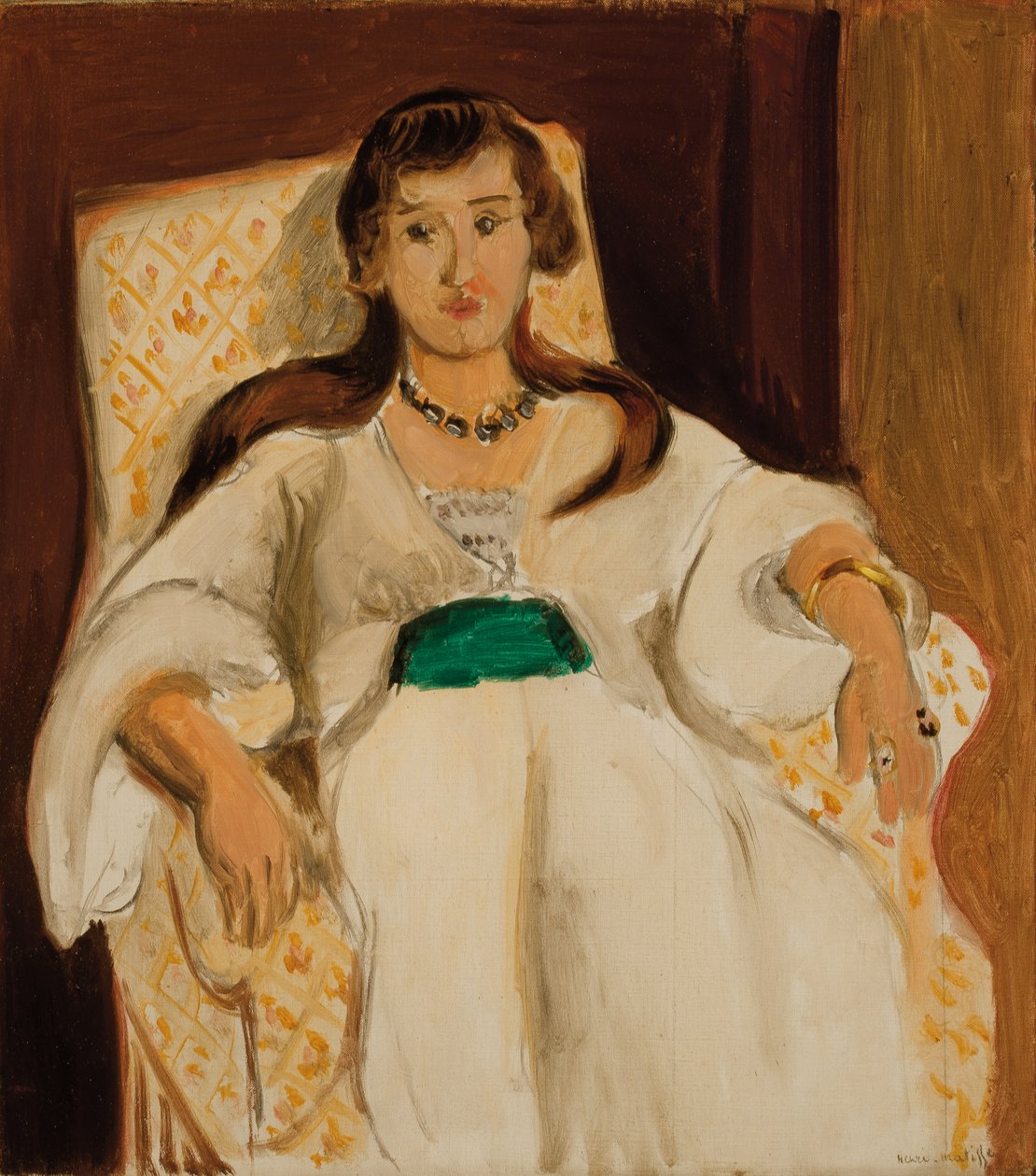 Kobieta w fotelu; Femme au fauteuil autorstwa Henri Matisse