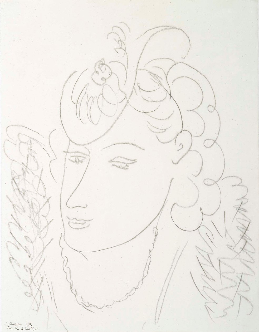 Kobieta w kapeluszu autorstwa Henri Matisse
