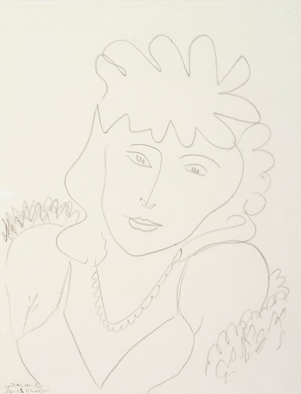 Kobieta w kapeluszu autorstwa Henri Matisse