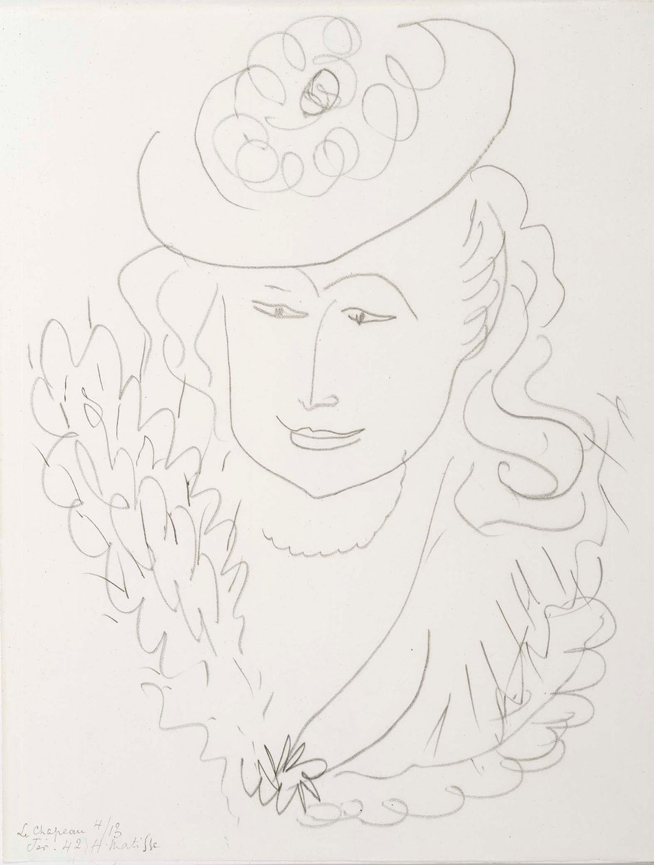 Kobieta w kapeluszu autorstwa Henri Matisse