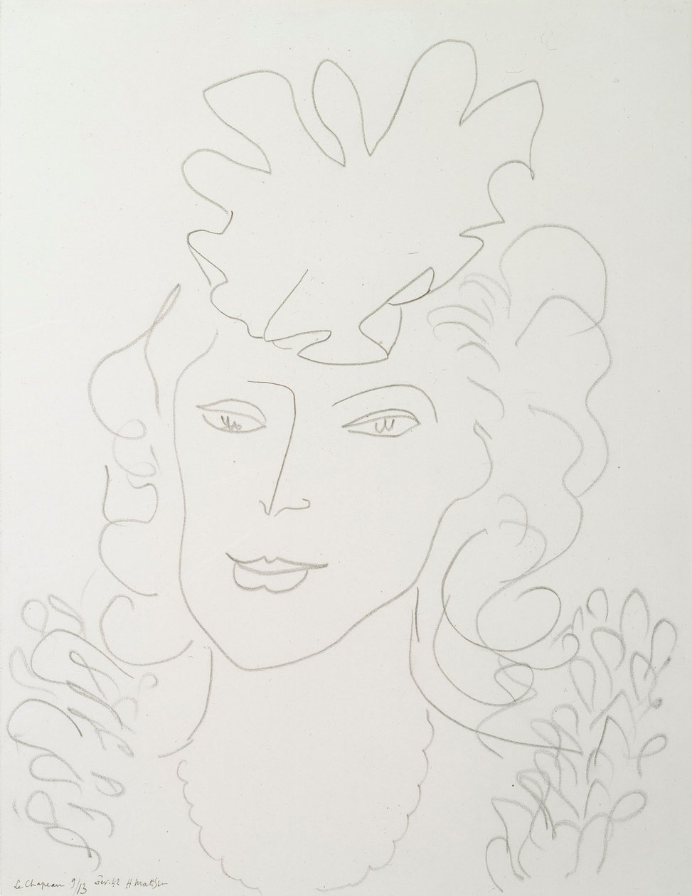 Kobieta w kapeluszu autorstwa Henri Matisse