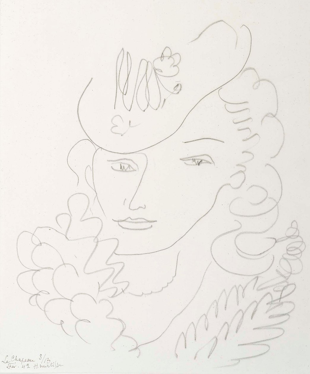 Kobieta w kapeluszu autorstwa Henri Matisse