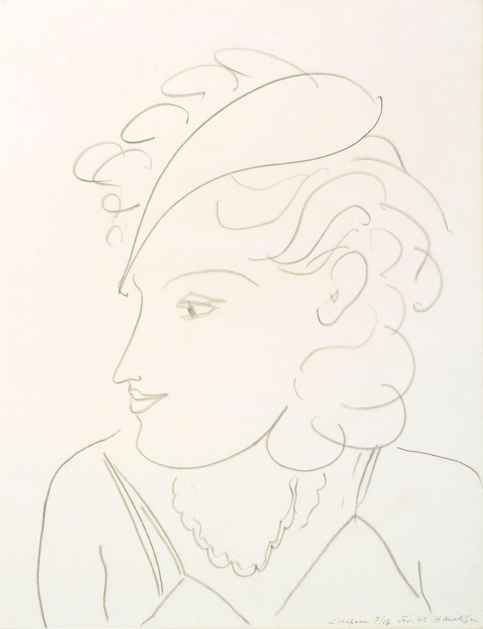 Kobieta w kapeluszu autorstwa Henri Matisse