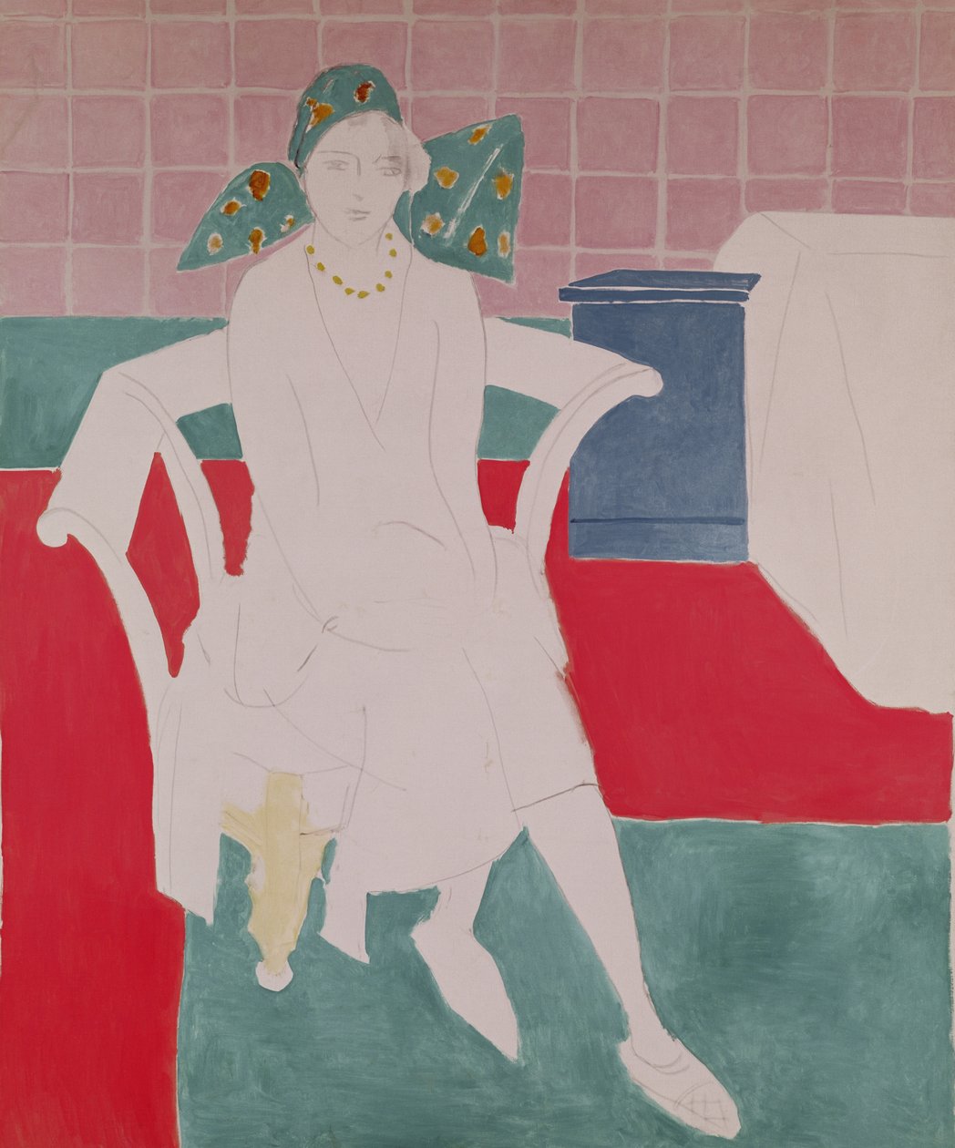 Kobieta w kapeluszu Madras autorstwa Henri Matisse