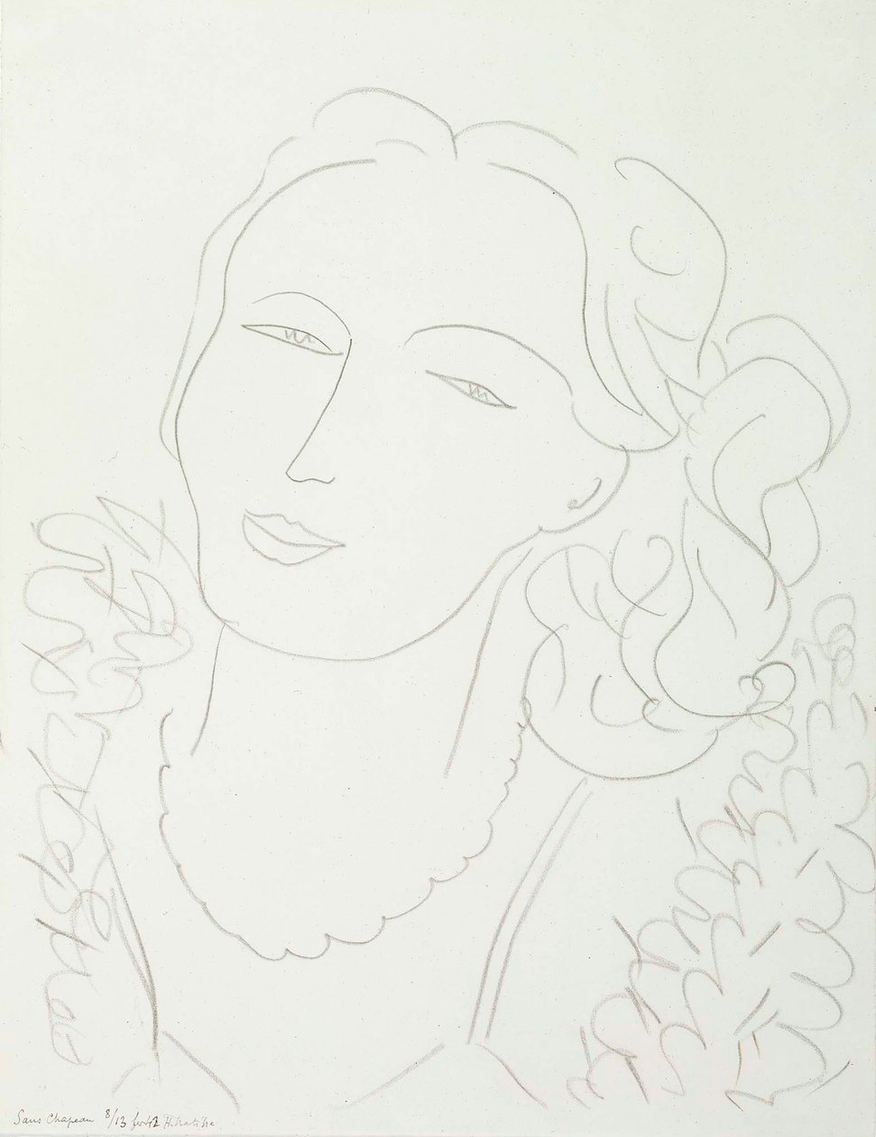 Kobieta bez kapelusza autorstwa Henri Matisse