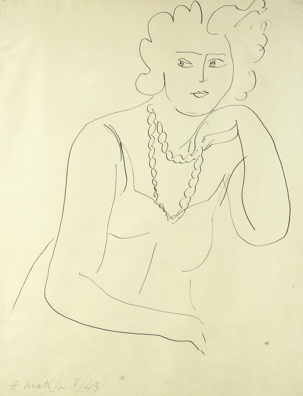 Naszyjnik damski autorstwa Henri Matisse