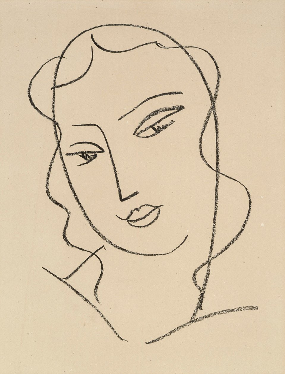 Młoda kobieta autorstwa Henri Matisse