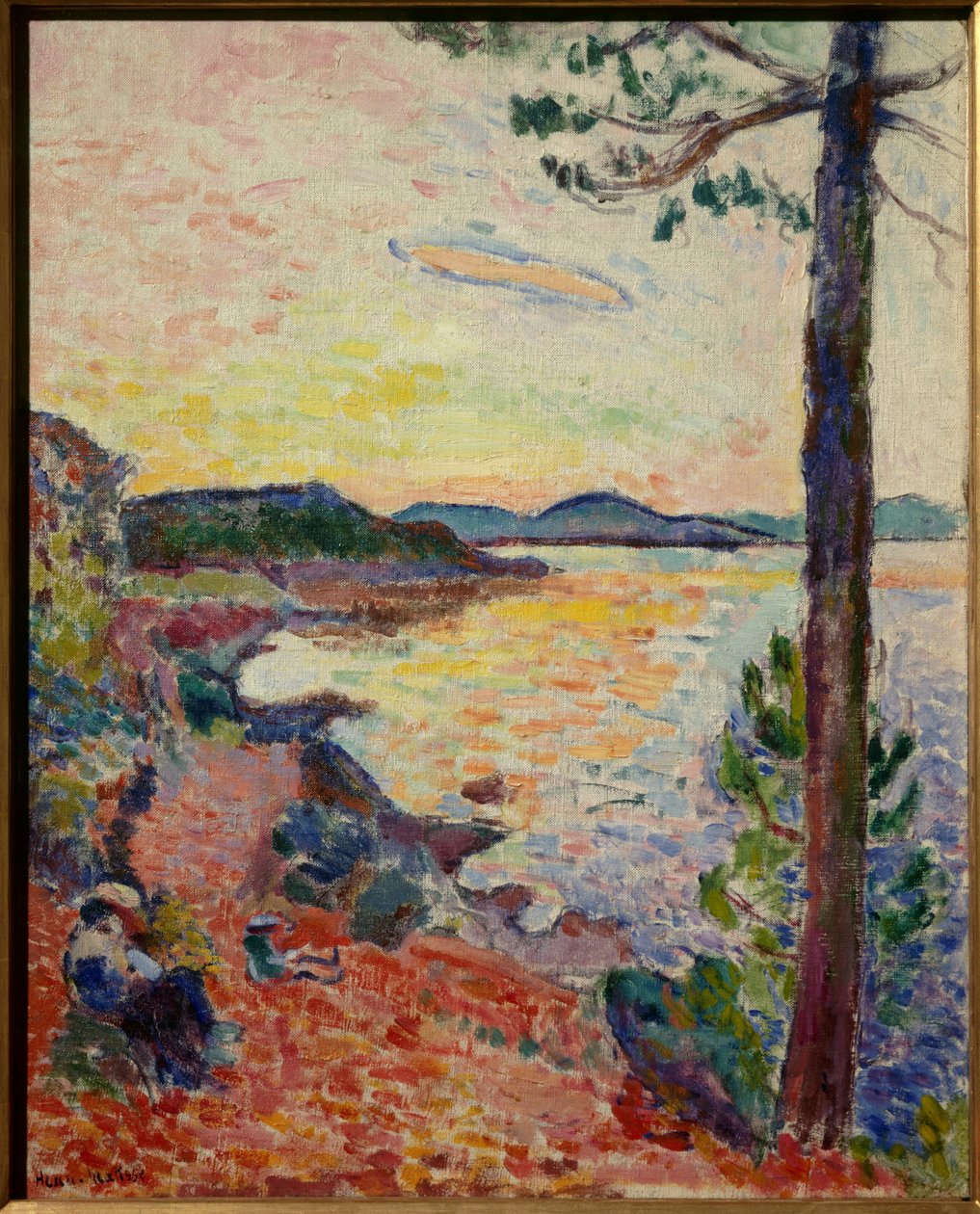 le gouter golfe de saint tropez 1904 (olej na płótnie) autorstwa Henri Matisse