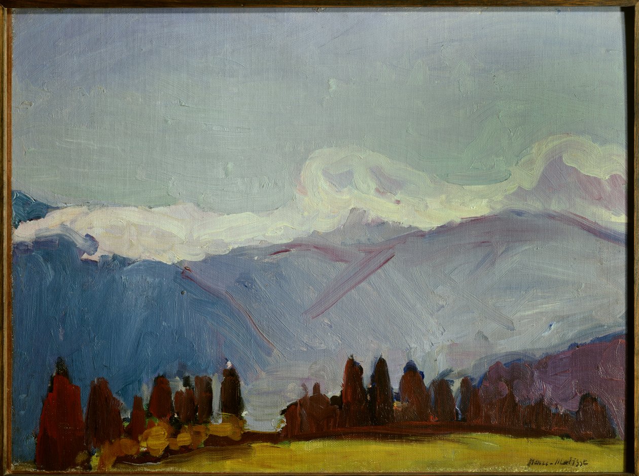 Alpy Sabaudzkie 1901 (olej na płótnie) autorstwa Henri Matisse