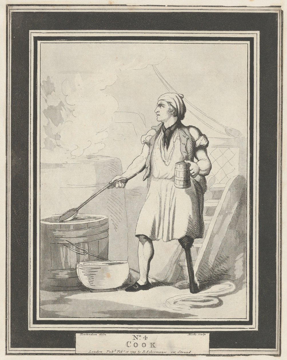 Nr 4: Cook, 15 lutego 1799. autorstwa Henri Merke