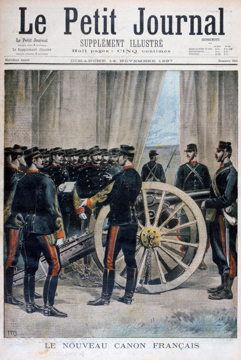 Nowa francuska armata, 1897. autorstwa Henri Meyer