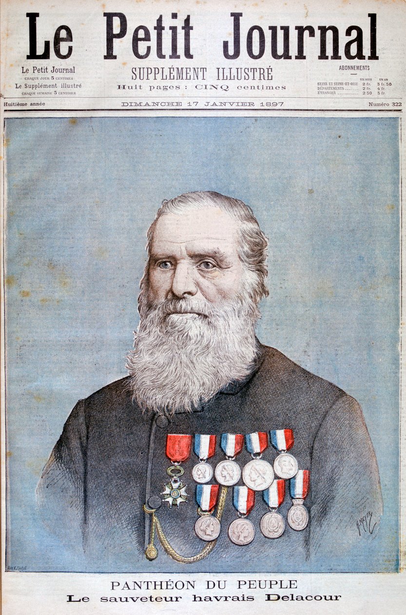 Laureat Legii Honorowej, 1897 autorstwa Henri Meyer