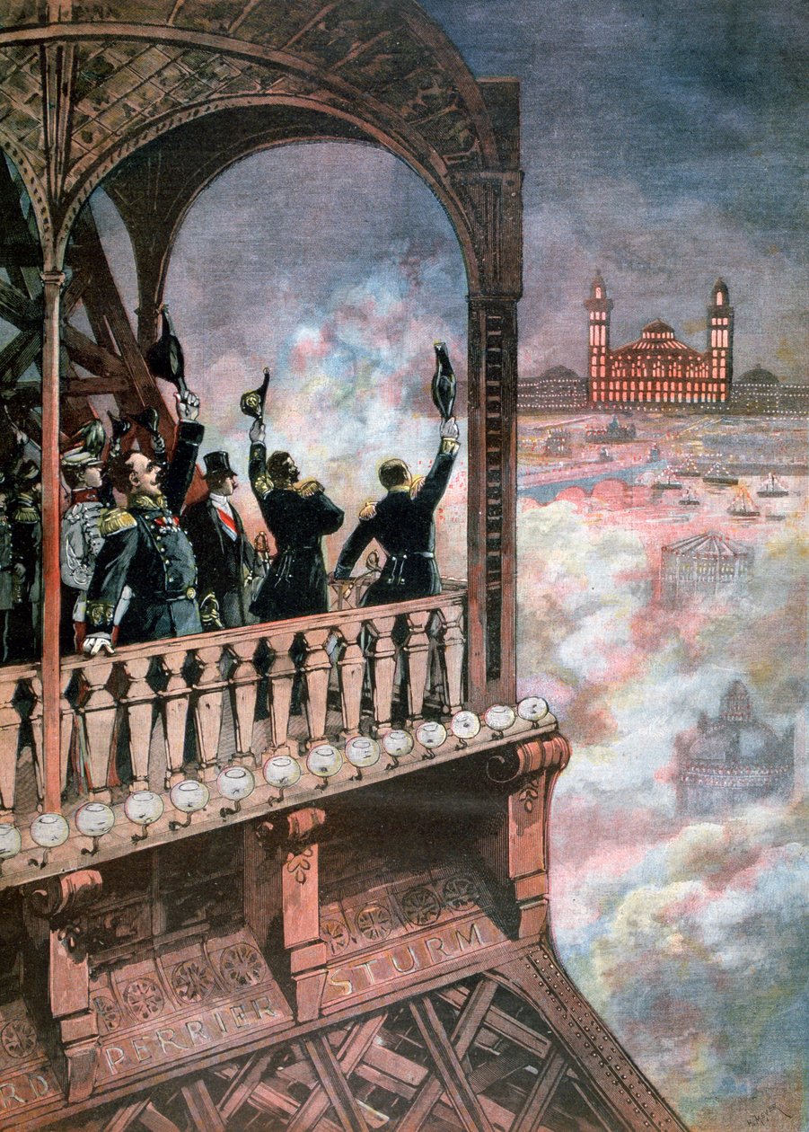 Uroczystości w Paryżu na cześć francusko-rosyjskiego sojuszu dualnego, 1893 autorstwa Henri Meyer