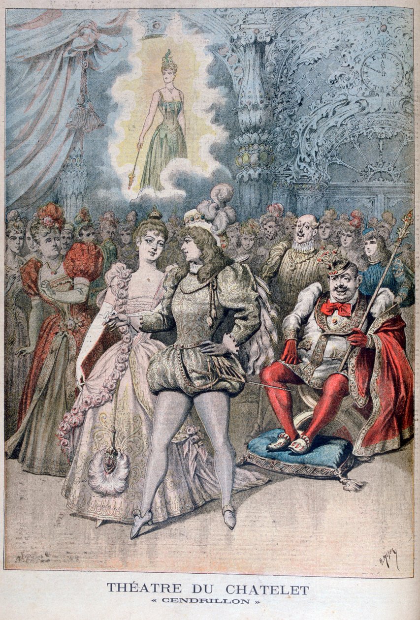 Kopciuszek Kopciuszek, Theatre du Châtelet, Paryż, 1895 autorstwa Henri Meyer