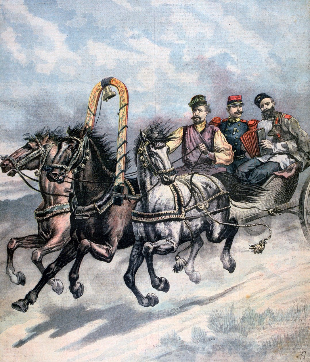 Sojusz francusko-rosyjski, 1893 autorstwa Henri Meyer