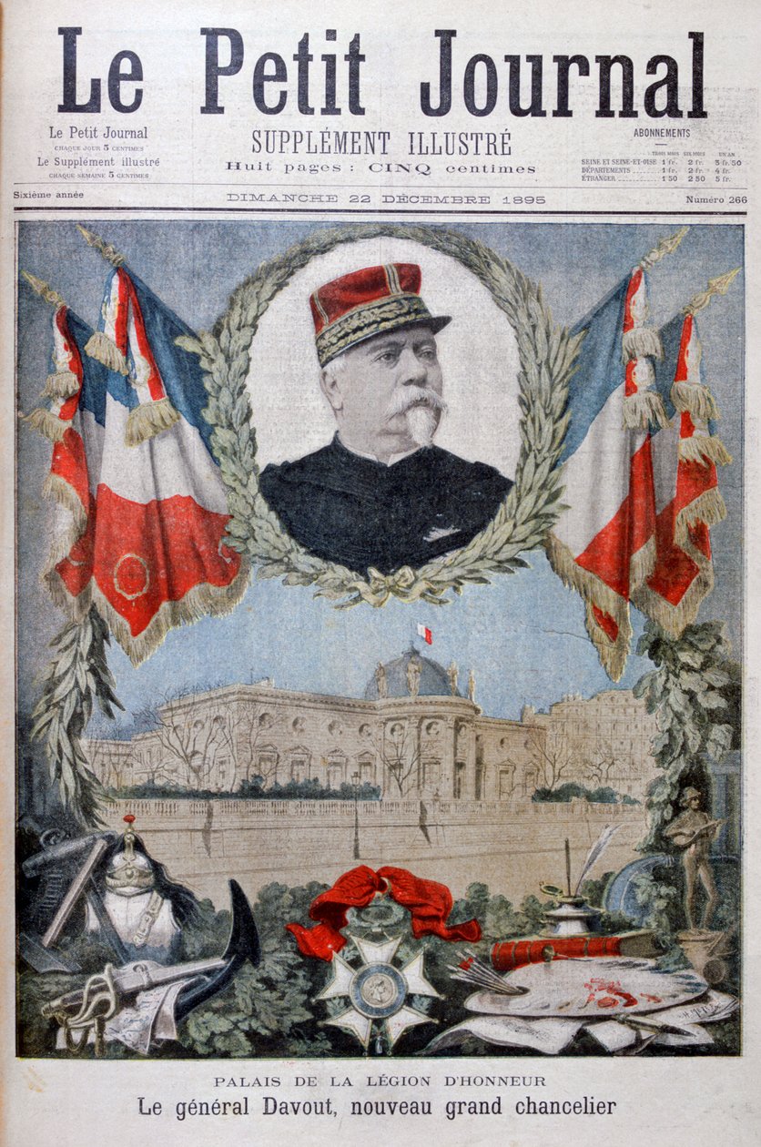 Generał Davout, Wielki Kanclerz Legii Honorowej, 1895 autorstwa Henri Meyer