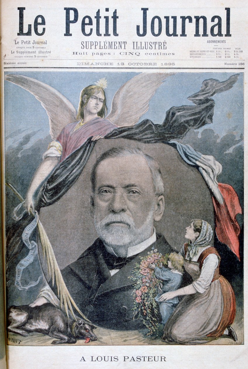 Louis Pasteur, francuski chemik, 1895 autorstwa Henri Meyer