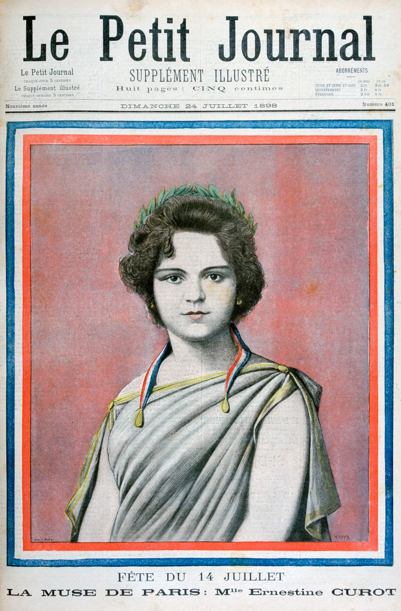 Mlle Ernestine Curot, 1898 autorstwa Henri Meyer