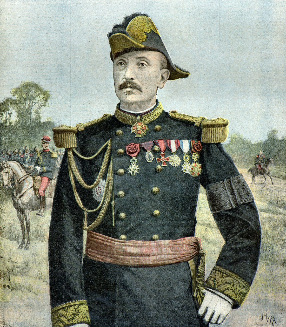 Portret generała Raoula Le Mouton de Boisdeffre