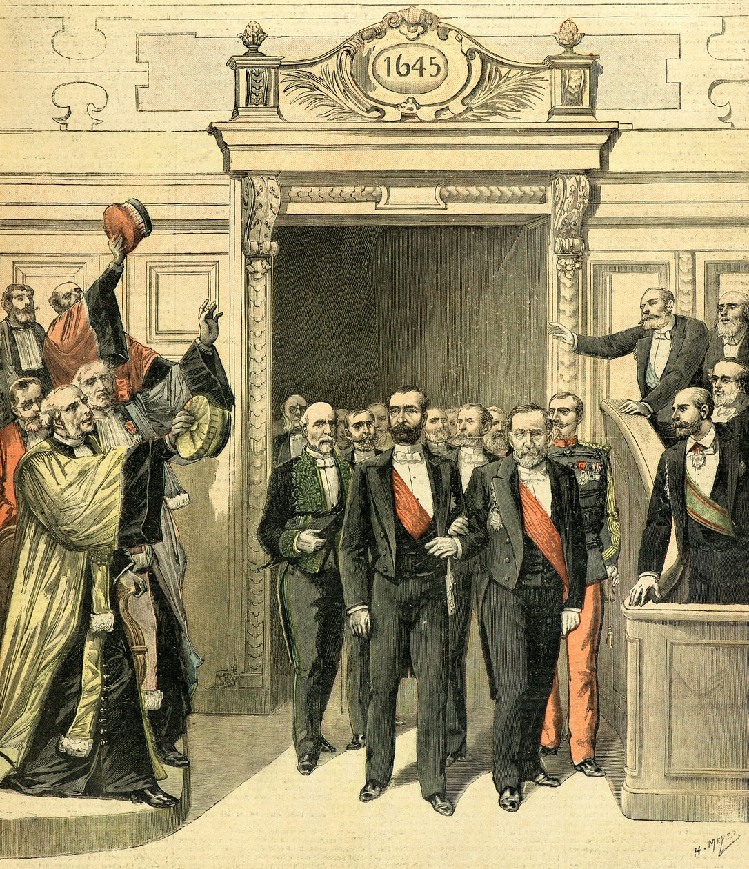 Prezes Sadi Carnot autorstwa Henri Meyer