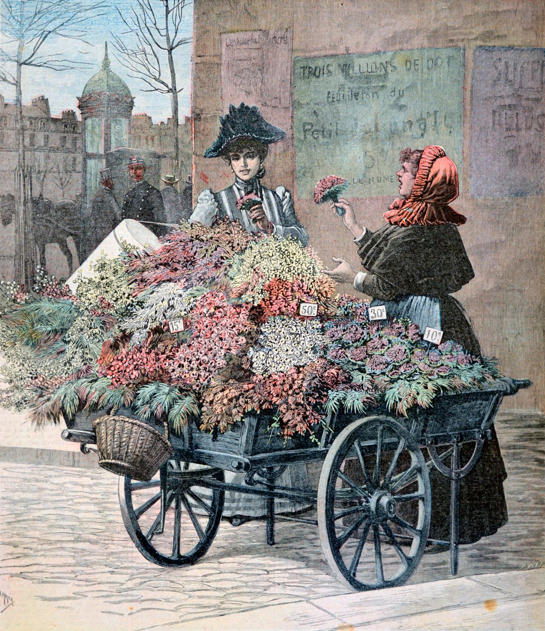 Wiosna w Paryżu, 1891 autorstwa Henri Meyer