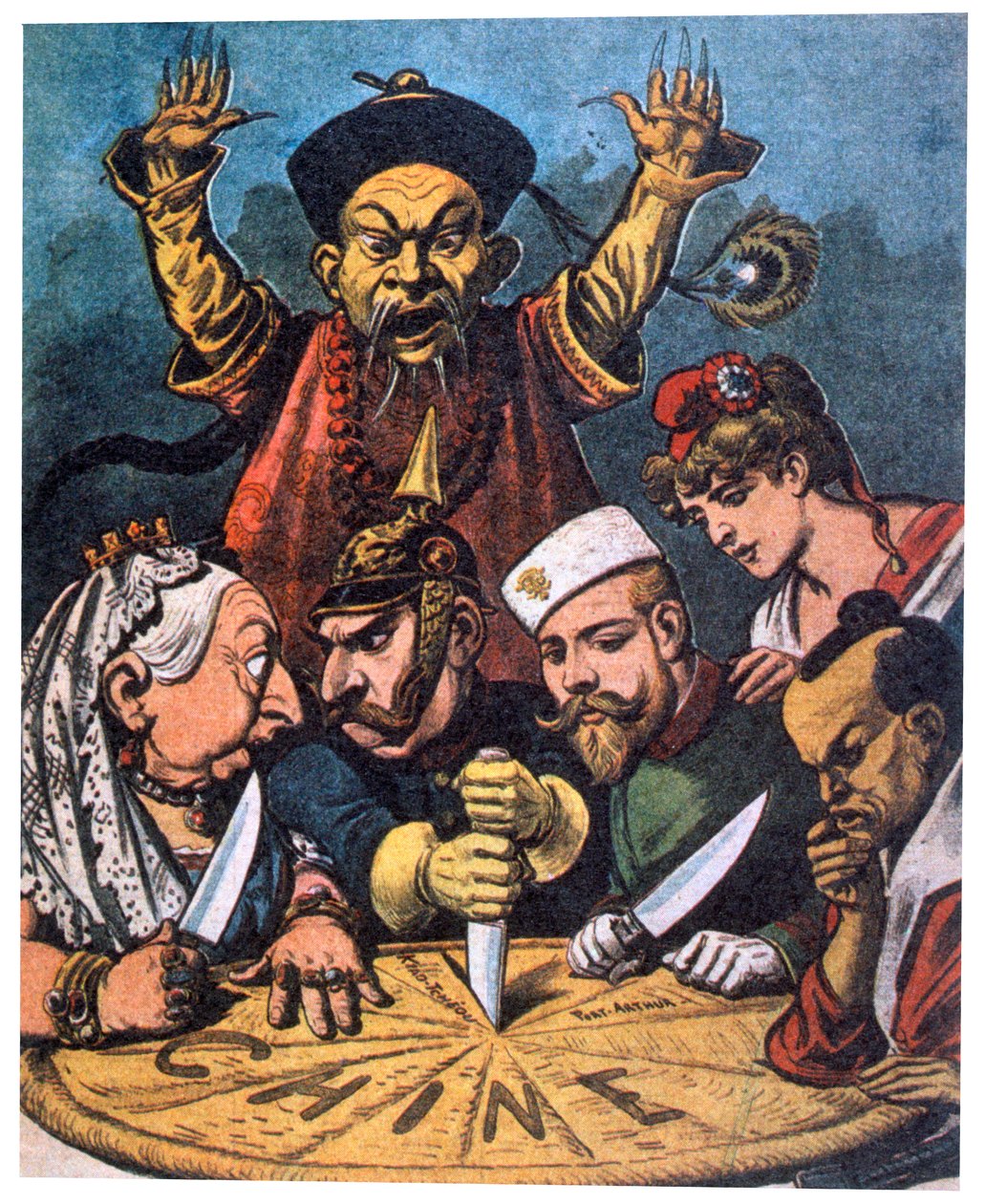 Ciasto Chińskie, 1898 autorstwa Henri Meyer