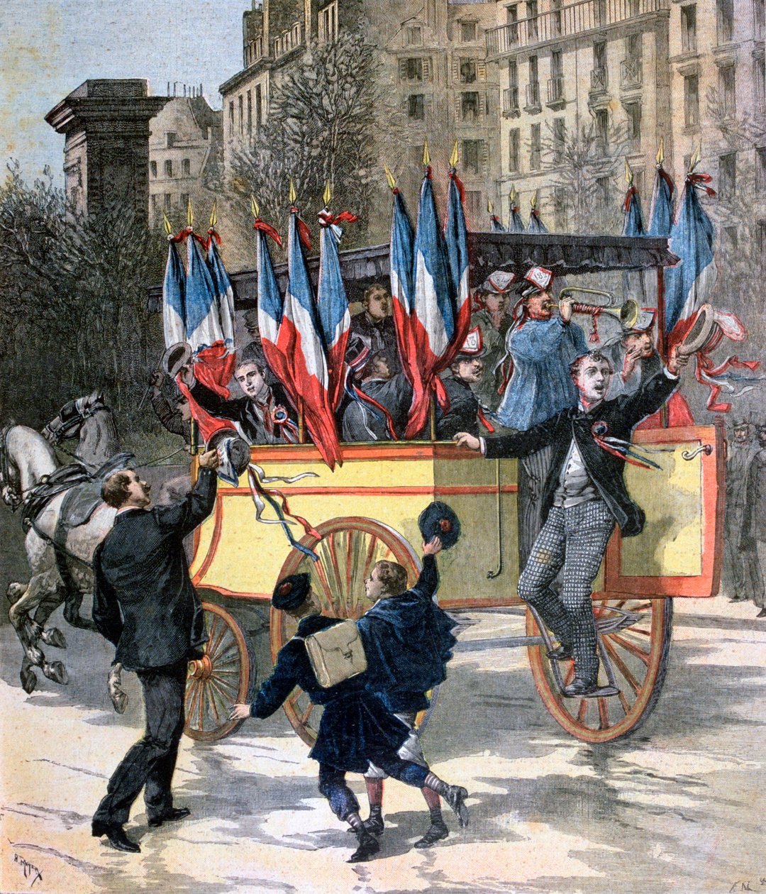 Poborowi z 1892, 1892 autorstwa Henri Meyer