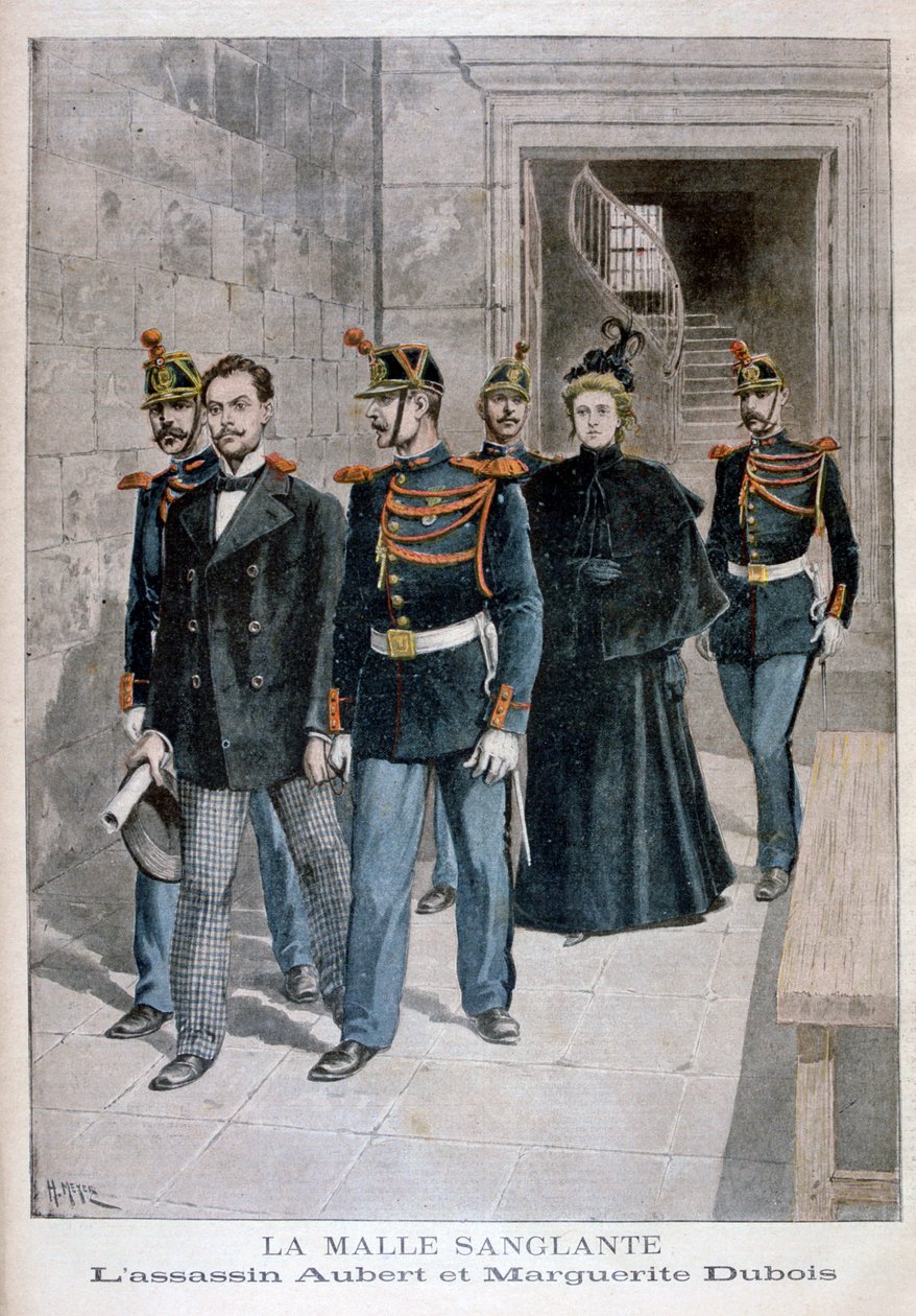 Zabójcy Albert i Marguerite Dubois, 1896 autorstwa Henri Meyer