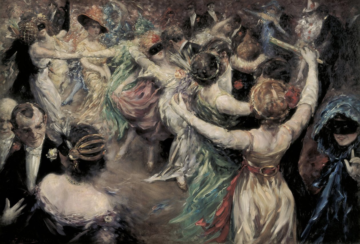 Bal w La Monnaie autorstwa Henri Moreau