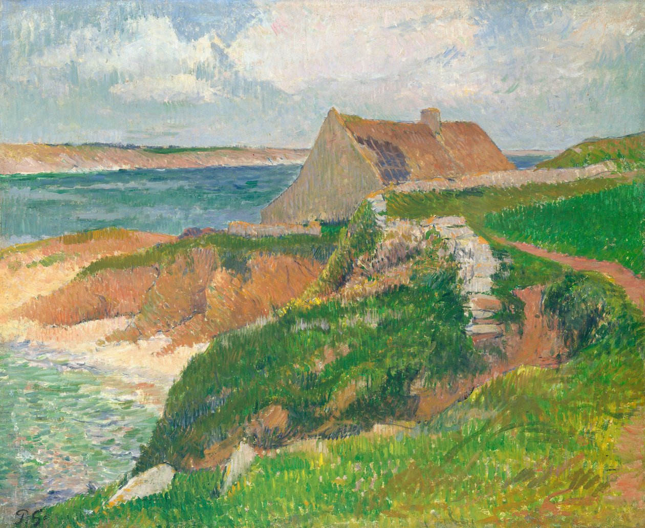 Wyspa Raguenez, Bretania autorstwa Henri Moret
