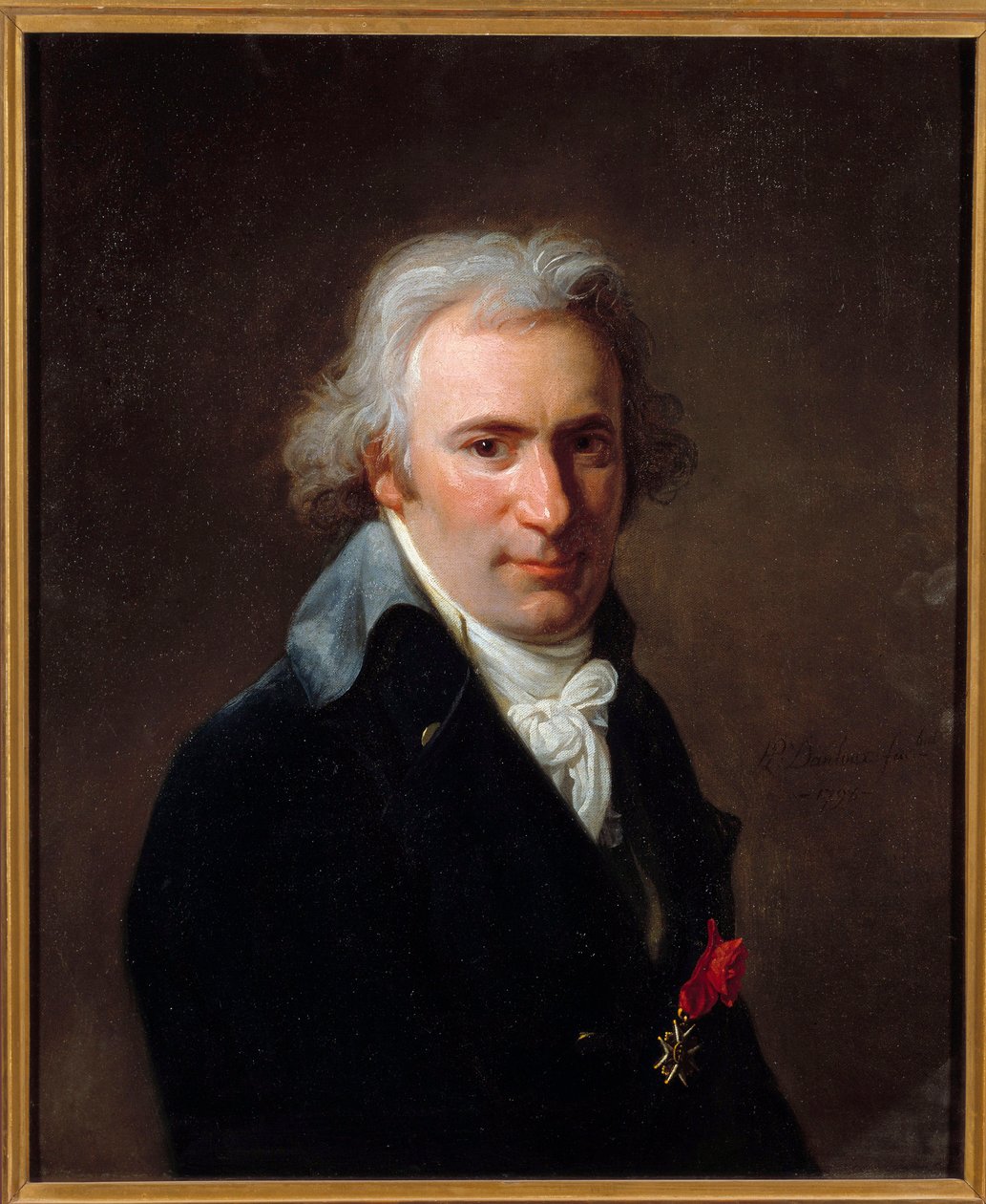 Portret Jeana Baptiste Canthaney z Clery (1759-1809) valet de chambre do Ludwika XVI w świątyni Obraz Henri Pierre Danloux (1753-1809) 1798 nd. 0,65x0,54m autorstwa Henri Pierre Danloux