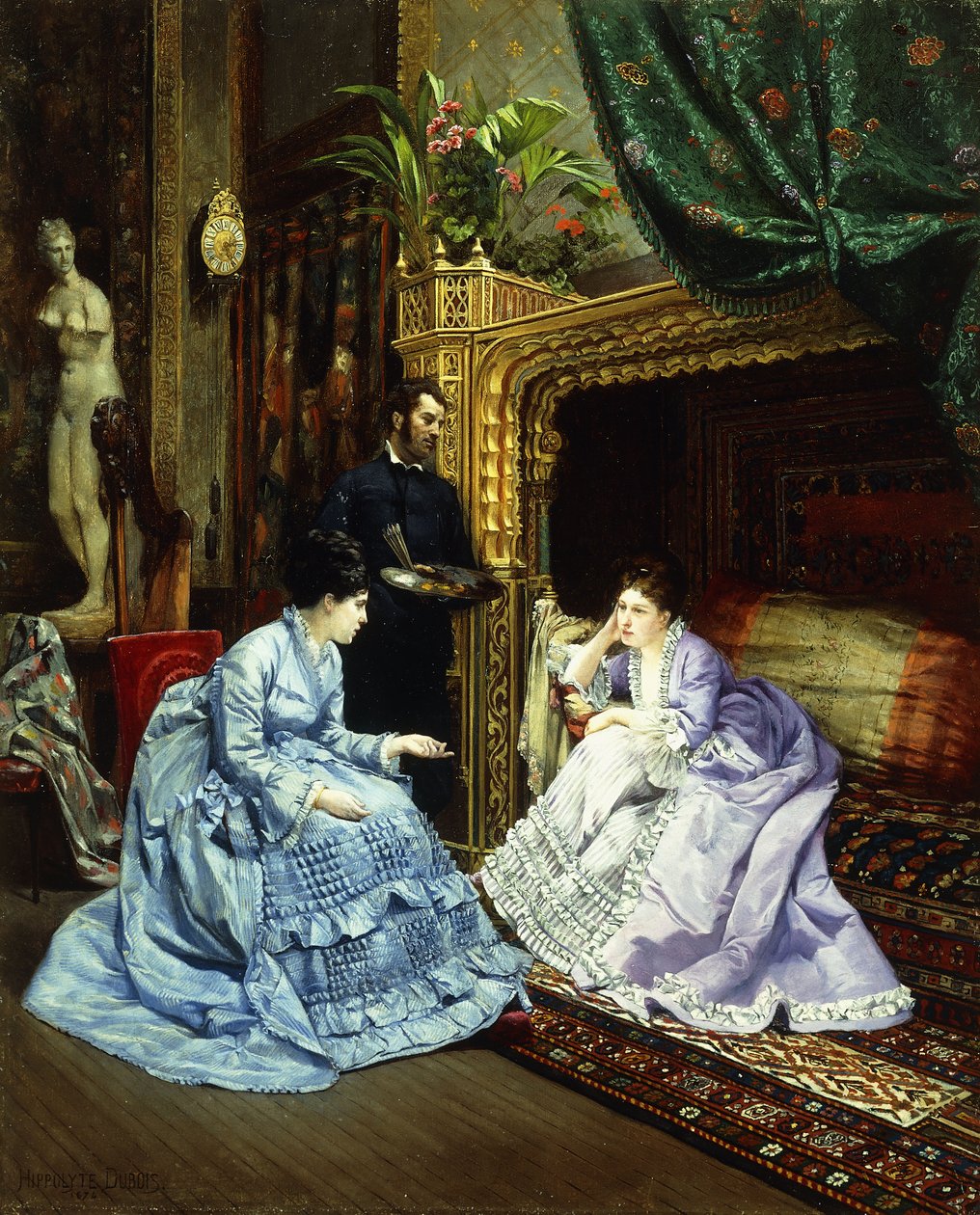 Pracownia Artysty, 1874 autorstwa Henri Pierre Hippolyte Dubois